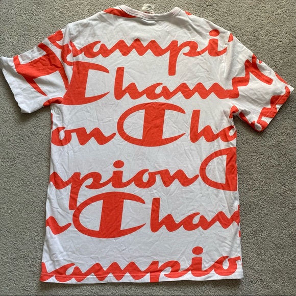Champion T-Shirt with big print - Picture 4 of 5